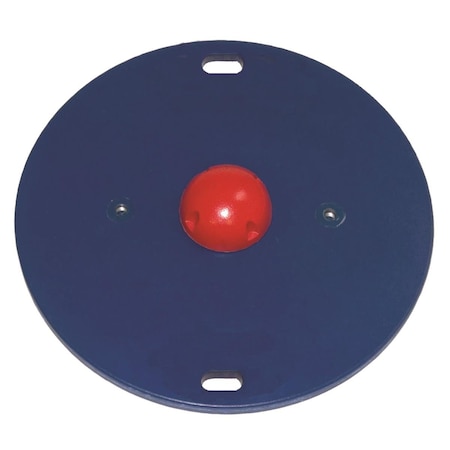 Step-Up Relief 16 in. Balance Combo Circular Wobble & Rocker Board; Red ST2580149